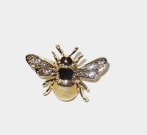 Rodney Holman: Brooch: Enamelled Bee
