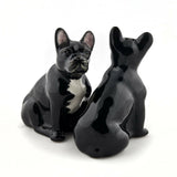 Quail Ceramics: Salt & Pepper Pots: French Bulldogs