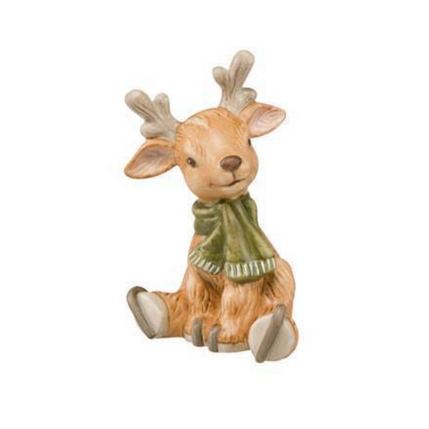 Goebel. Christmas Friends Reindeer Jackie - look at my scarf