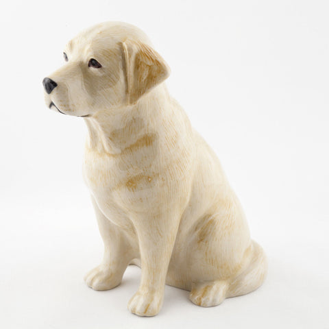 Quail Ceramics: Money Box: Golden Labrador