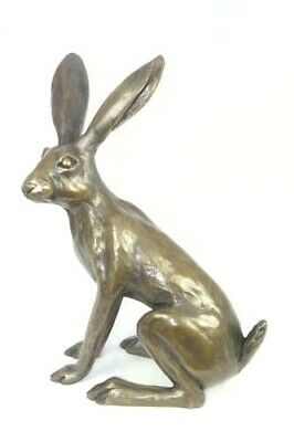 Oriele Bronze: Hare Sitting: No 2 Tiny