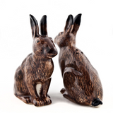 Quail Ceramics: Salt & Pepper Pots: Hares