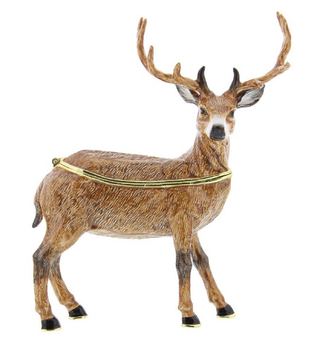 Stag Standing Trinket Box From Juliana