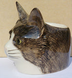 Quail Ceramics: Face Egg Cup: Cat - Oliver