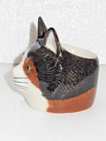 Quail Ceramics Cat Face Egg Cup Poppet