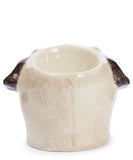 Quail Ceramics: Face Egg Cup: Pug - Fawn