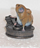 Richard Cooper Studio Mouse on Antique Lock