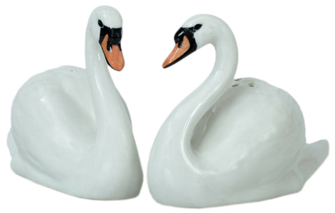 Quail Ceramics: Salt & Pepper Pots: Swans