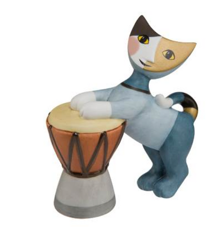 Rosina Wachtmeister Cat Figurine Tambarino By Goebel 31353011