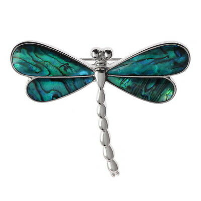 Tide Fashion Jewellery Green Dragonfly Brooch