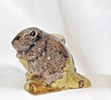 Quail Ceramics: Egg Cup With Water Vole