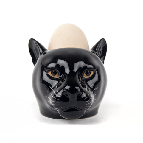 Quail Ceramics: Face Egg Cup: Black Panther